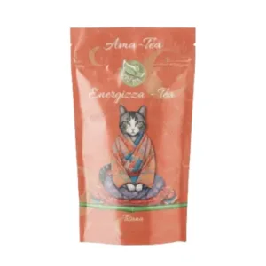 Energizza-Tea Tisana YouTea, una miscela rivitalizzante al gusto di pesca e ginger.