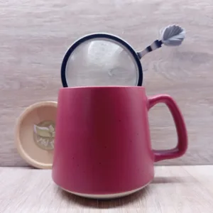 Tazze Infusiere e tisaniere 3 Tazza da tè StoneAge YouTea - borgogna